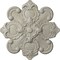 Ekena Millwork Katheryn Ceiling Medallion, Hand-Painted Pot of Cream Crackle, 18 1/8"OD x 1 1/4"P CM18KAPCC - alternate 1